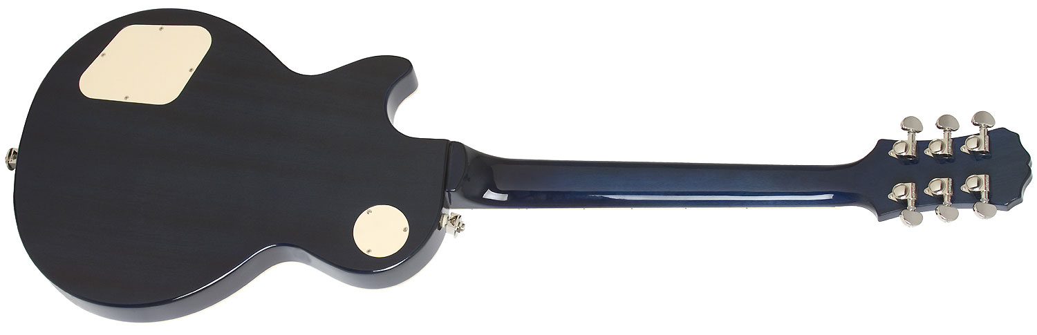 Epiphone Les Paul Tribute Plus Outfit Ch - Midnight Sapphire - Enkel gesneden elektrische gitaar - Variation 2