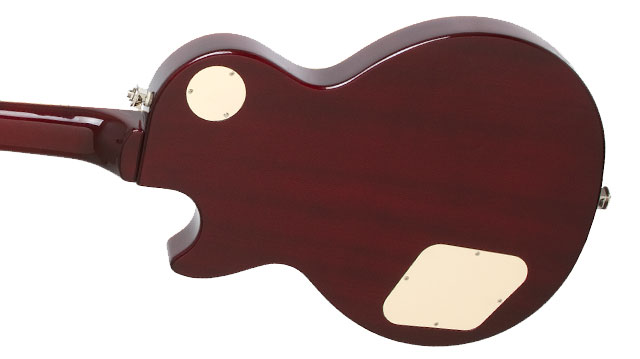 Epiphone Les Paul Tribute Plus Outfit Ch - Black Cherry - Enkel gesneden elektrische gitaar - Variation 3