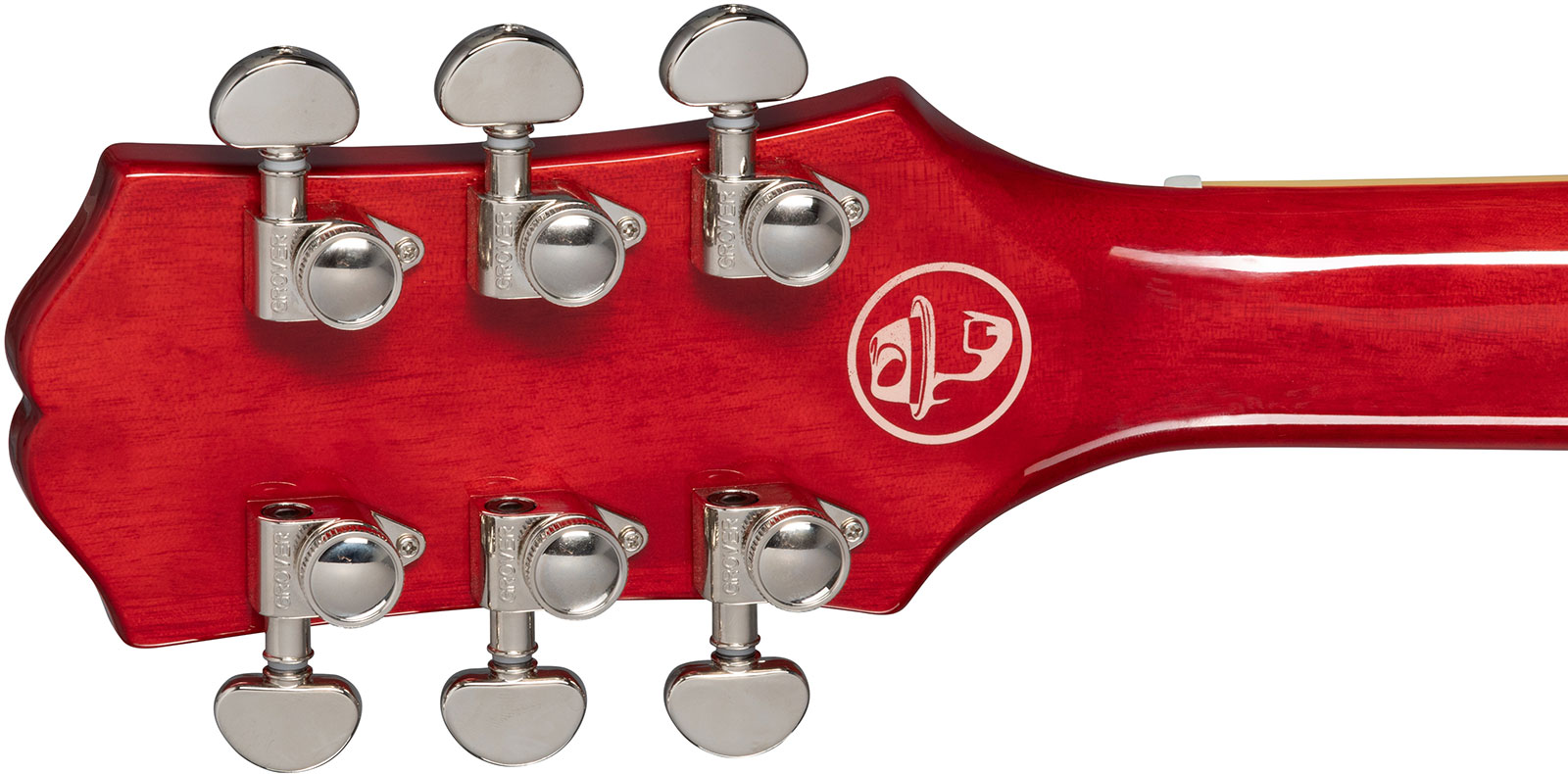 Epiphone Marty Schwartz Es-335 Signature 2h Ht Lau - Sixties Cherry - Kenmerkende elektrische gitaar - Variation 4