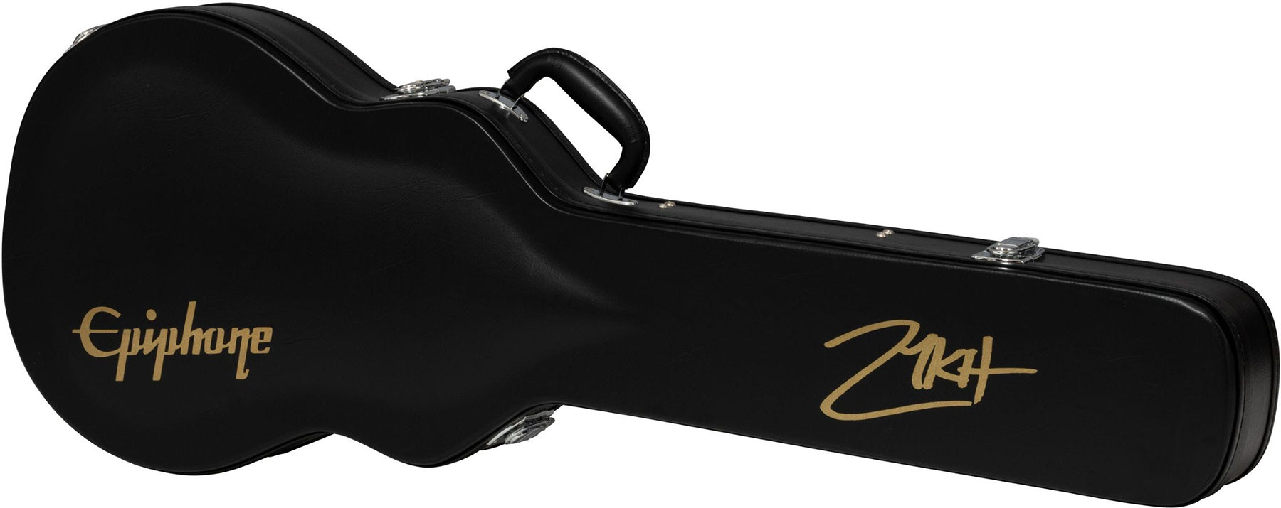 Epiphone Matt Heafy Les Paul Custom Origins 7c Signature 2h Fishman Fluence Custom Ht Eb - Ebony - 7-snarige elektrische gitaar - Variation 5