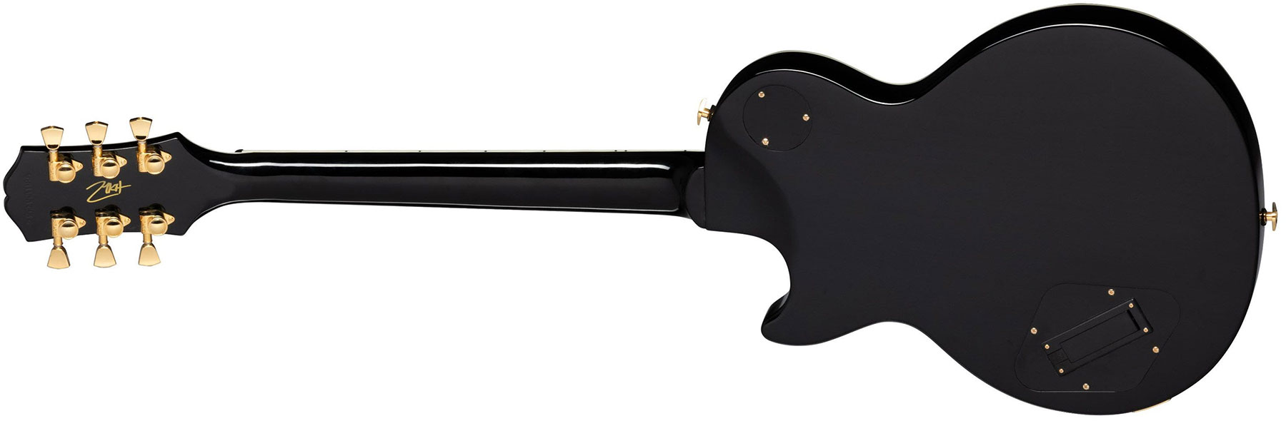 Epiphone Matt Heafy Les Paul Custom Origins Lh Gaucher Signature 2h Fishman Fluence Custom Ht Eb - Ebony - Linkshandige elektrische gitaar - Variation
