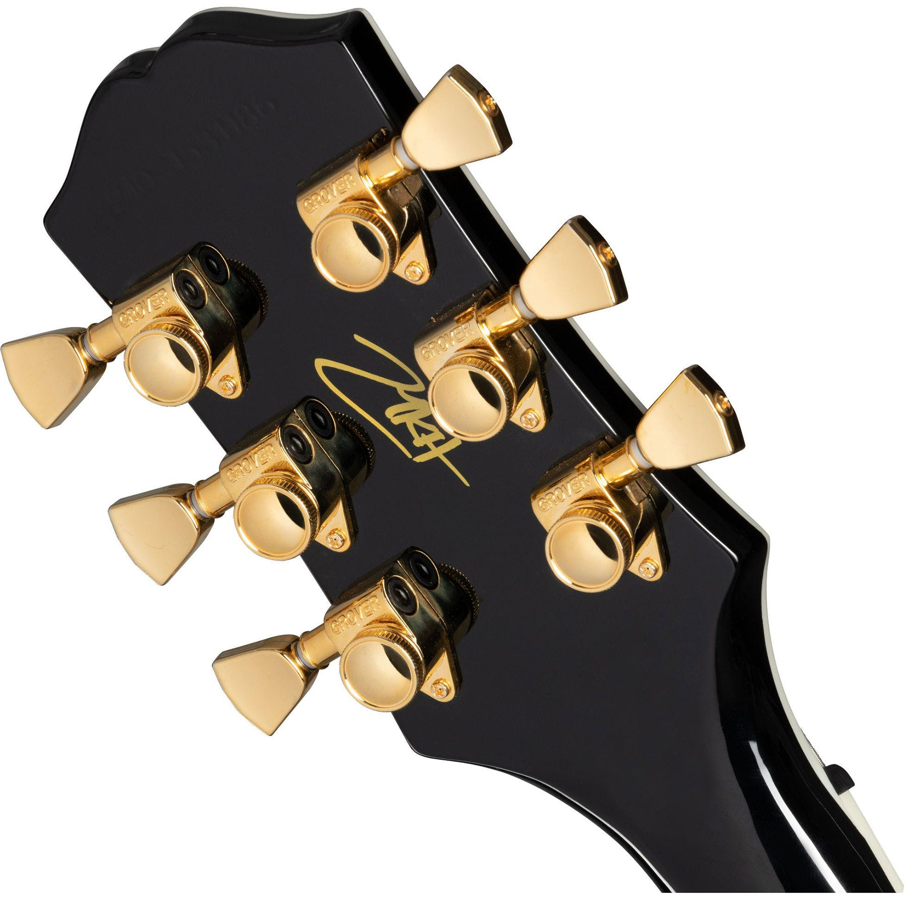 Epiphone Matt Heafy Les Paul Custom Origins Lh Gaucher Signature 2h Fishman Fluence Custom Ht Eb - Ebony - Linkshandige elektrische gitaar - Variation