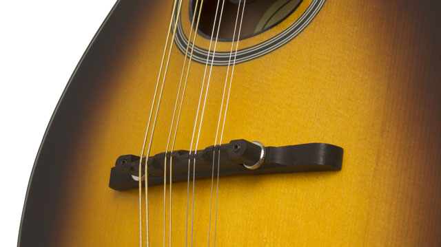 Epiphone Mm-40l Mandolin Masterbilt Epicea Erable Eb - Vintage Sunburst - Mandoline - Variation 2
