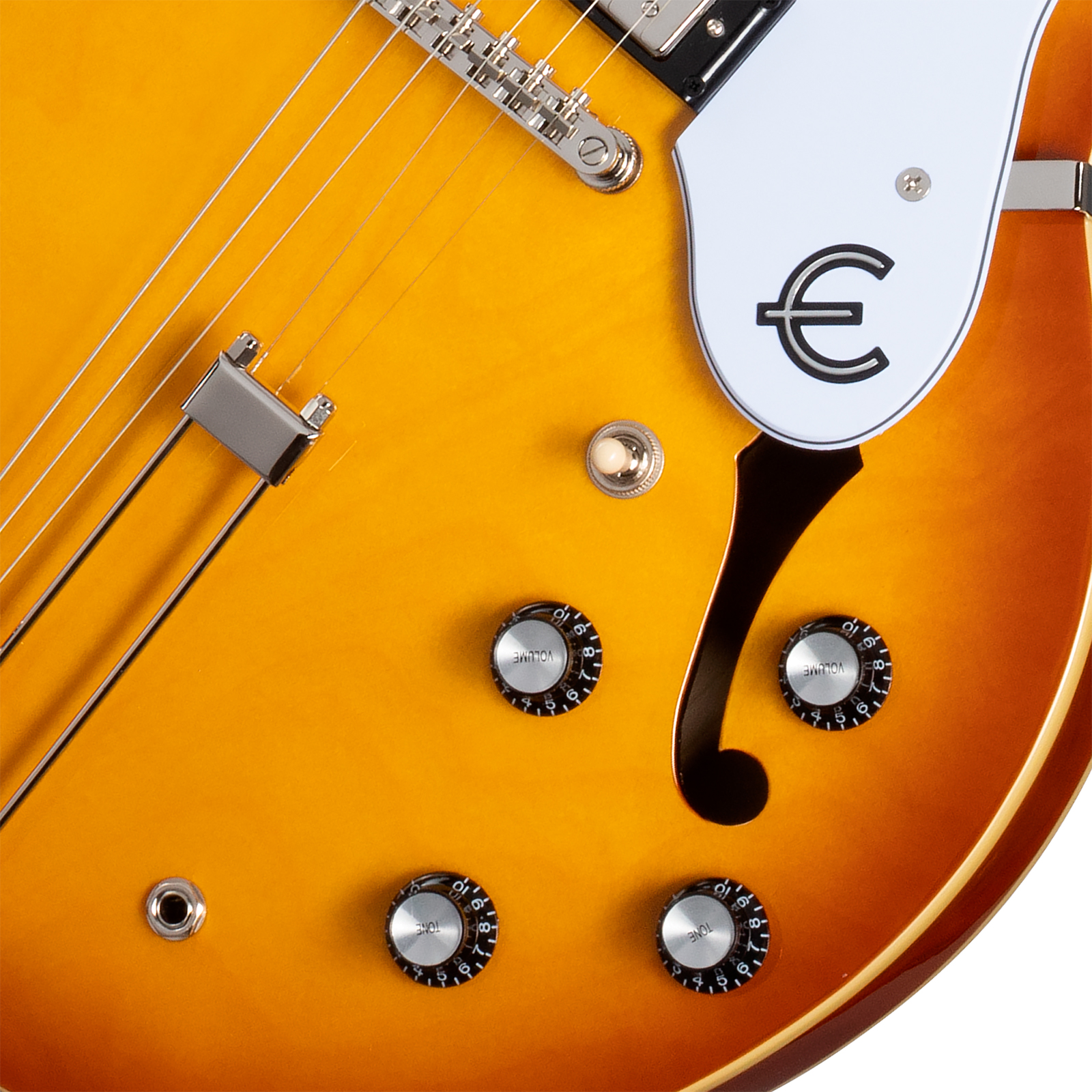 Epiphone Riviera Original Archtop 2mh Ht Rw - Royal Tan - Semi hollow elektriche gitaar - Variation 3