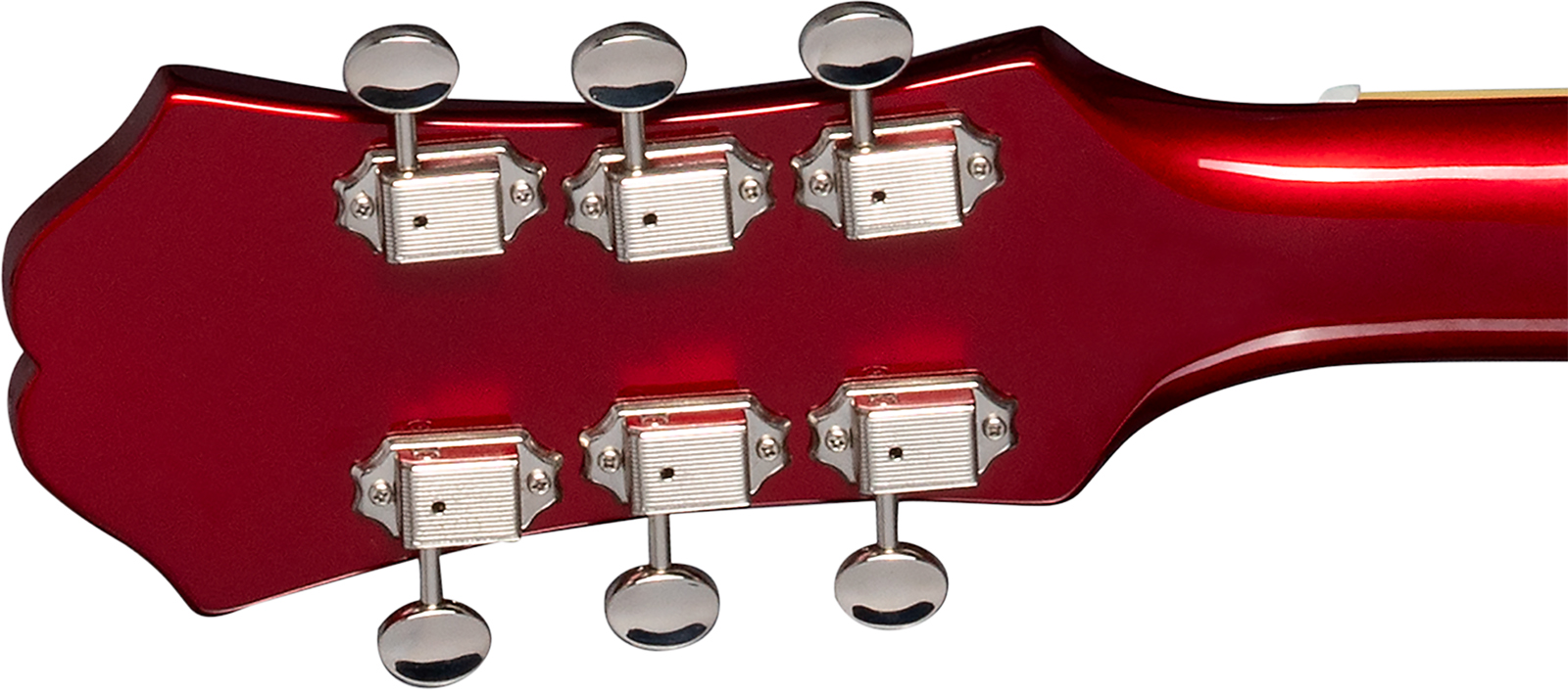 Epiphone Riviera Original Archtop 2mh Ht Rw - Sparkling Burgundy Top - Semi hollow elektriche gitaar - Variation 5