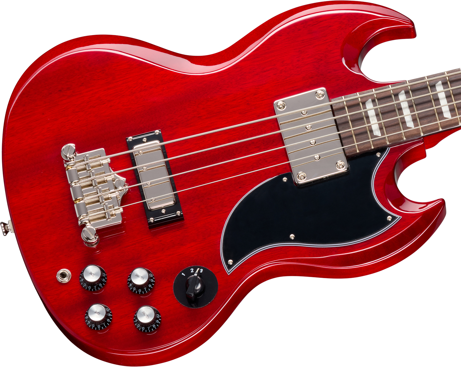 Epiphone Sg Bass Ibg Original Rw - Cherry - Solid body elektrische bas - Variation 2