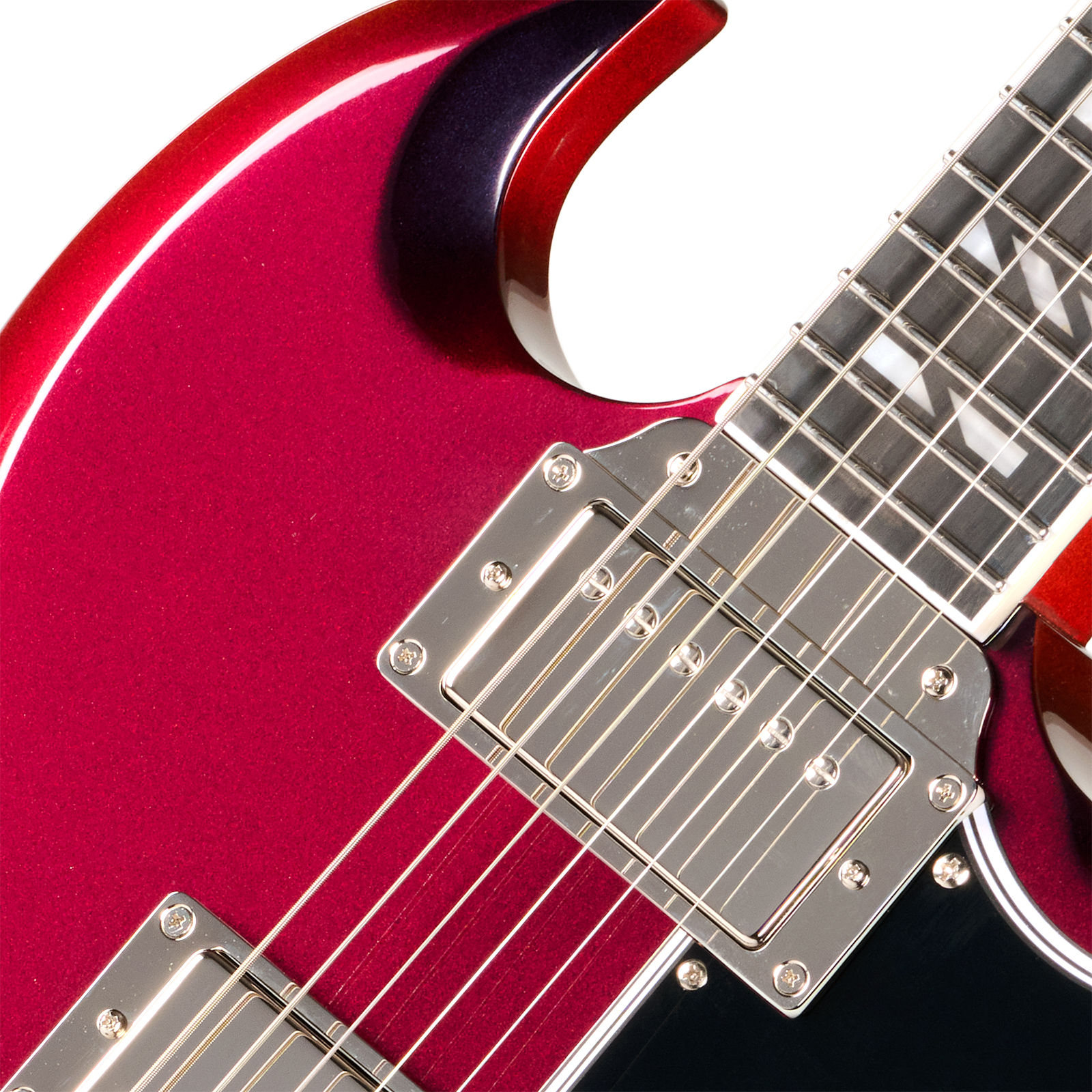 Epiphone Sg Custom Futura Ibg 2h Ht Rw - Midnight Ember Shift - Double cut gitaar - Variation 3