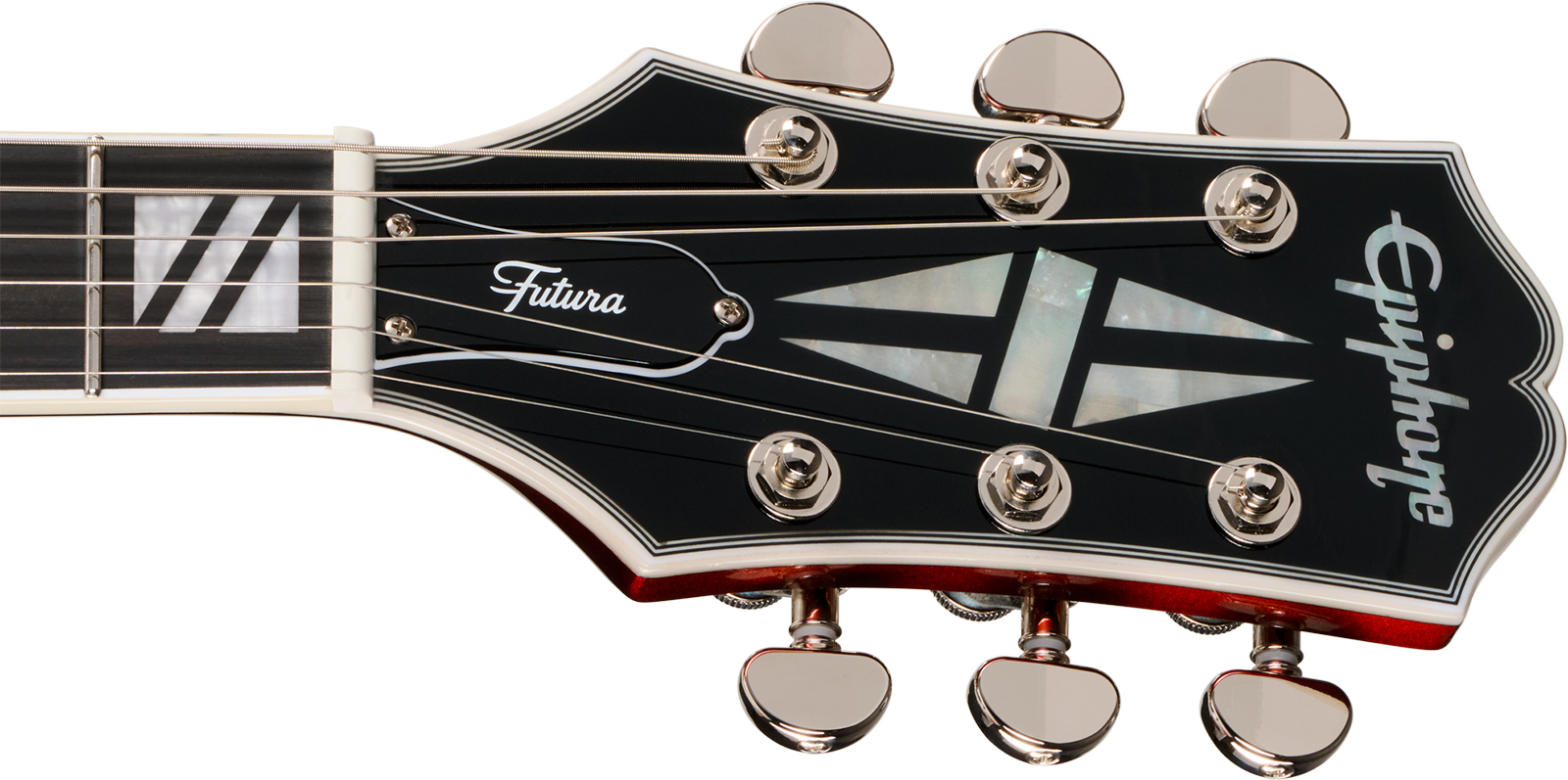 Epiphone Sg Custom Futura Ibg 2h Ht Rw - Midnight Ember Shift - Double cut gitaar - Variation 5