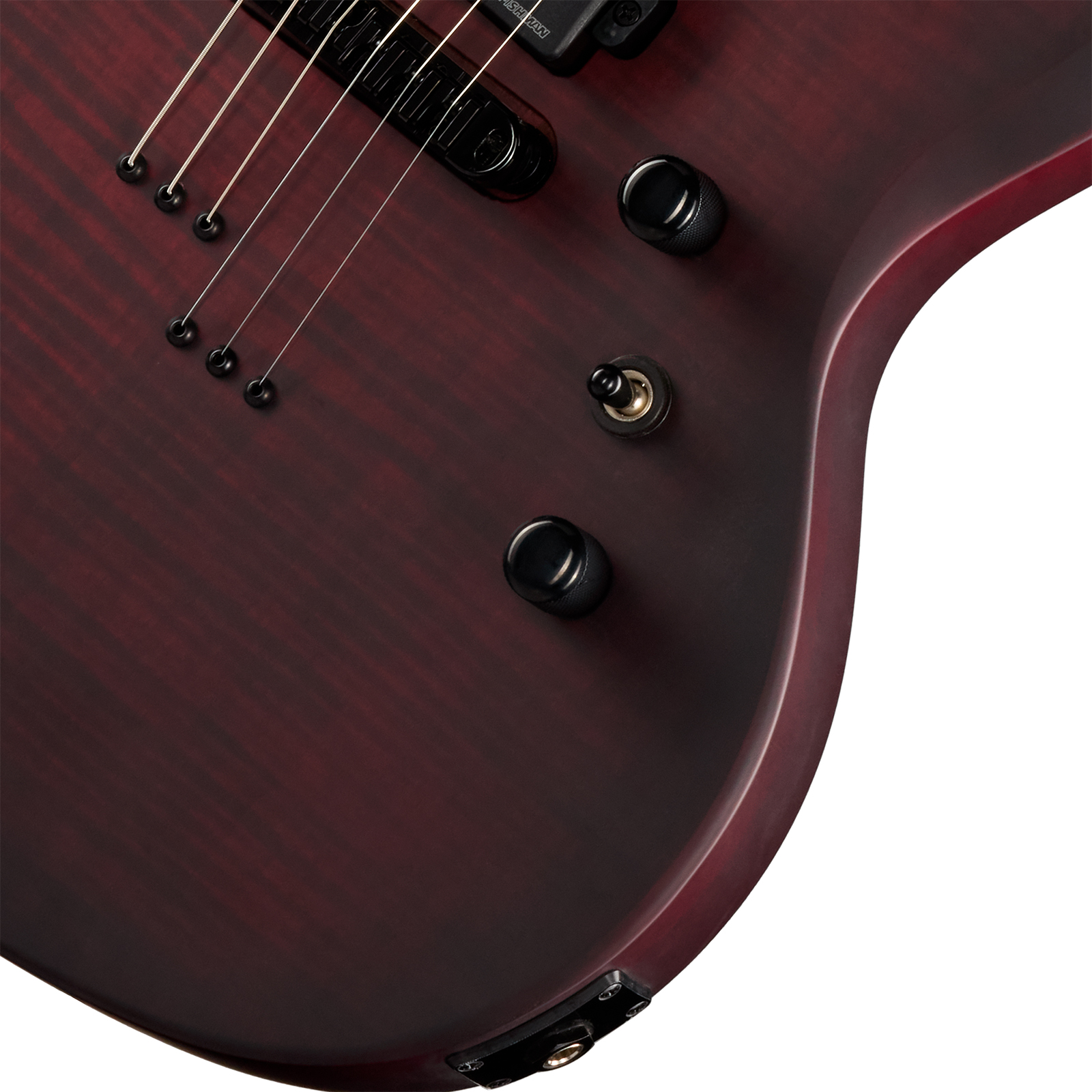 Epiphone Sg Prophecy Modern 2h Fishman Fluence Ht Eb - Crimson Fog Satin - Double cut gitaar - Variation 3