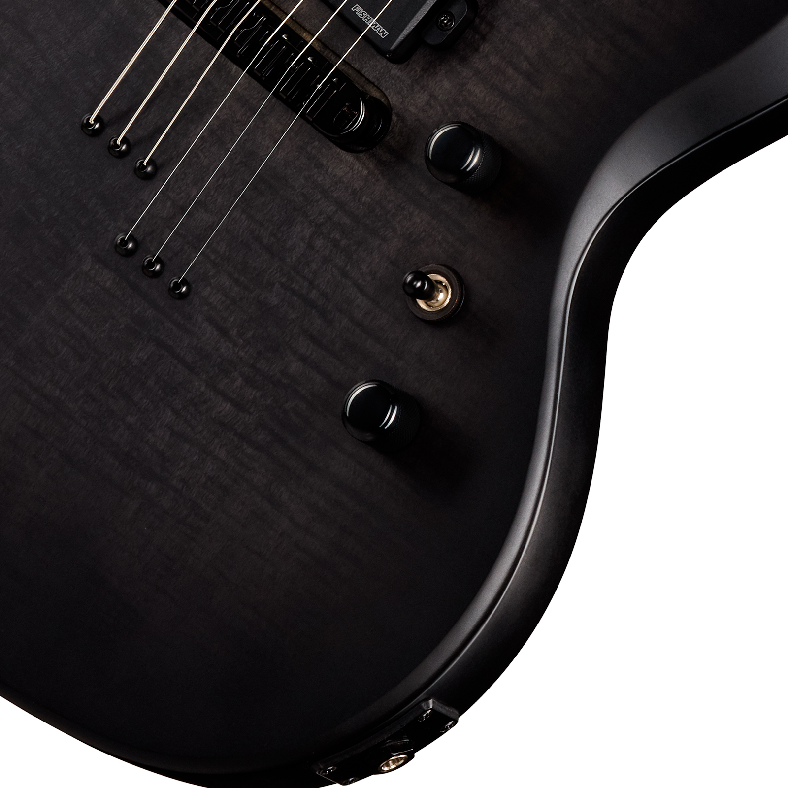 Epiphone Sg Prophecy Modern 2h Fishman Fluence Ht Eb - Obsidian Storm Satin - Double cut gitaar - Variation 3