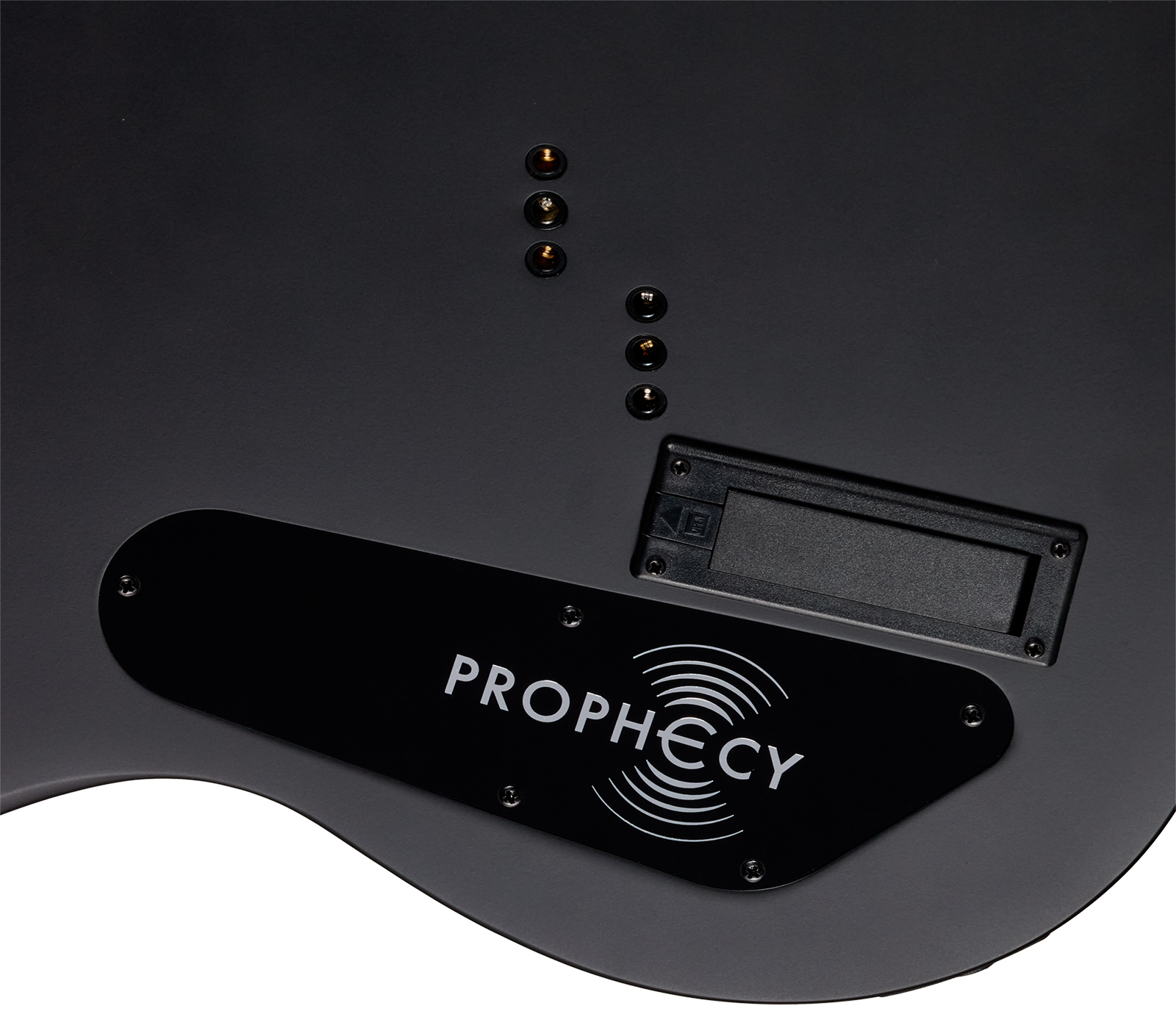 Epiphone Sg Prophecy Modern 2h Fishman Fluence Ht Eb - Obsidian Storm Satin - Double cut gitaar - Variation 4