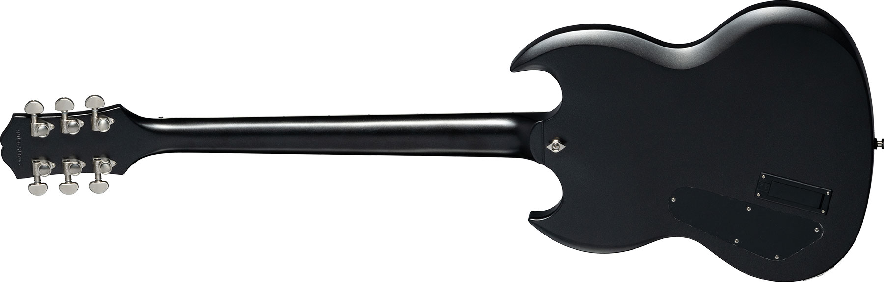 Epiphone Sg Prophecy Modern 2h Ht Eb - Aged Jet Black Metallic - Guitarra eléctrica de doble corte. - Variation 1