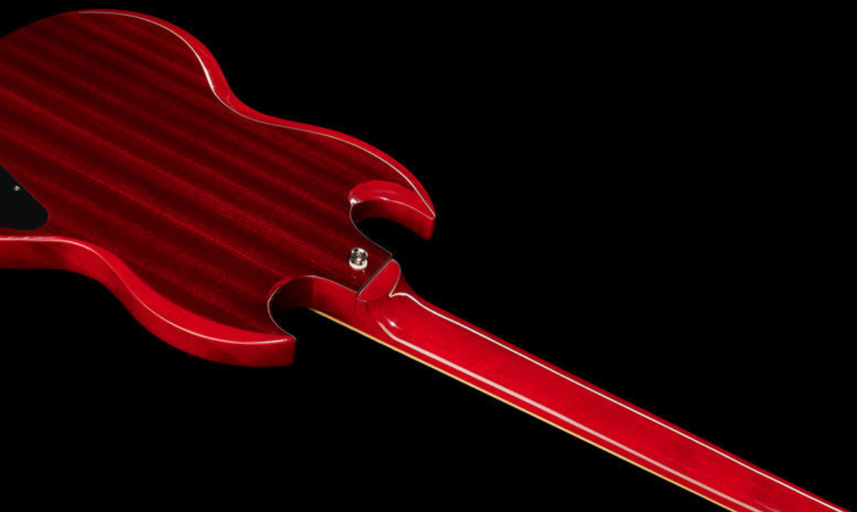 Epiphone Sg Standard Gaucher 2h Ht Lau - Cherry - Linkshandige elektrische gitaar - Variation 2