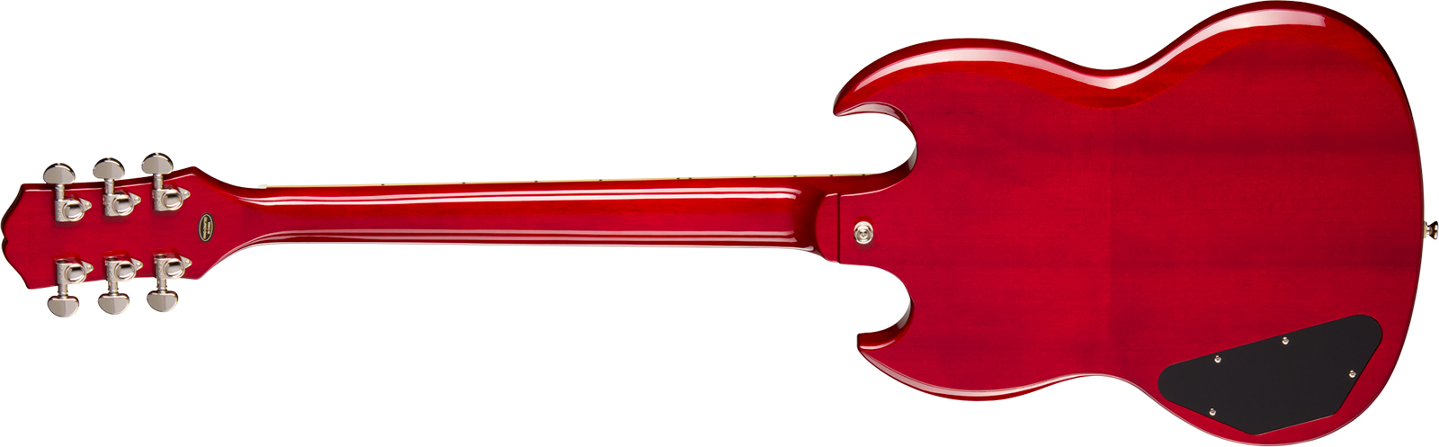 Epiphone Sg Standard Ibg 2h Ht Rw - Cherry - Double cut gitaar - Variation 1