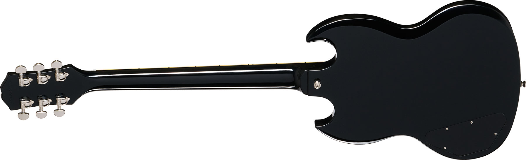 Epiphone Sg Standard I.b. Modern 2h Ht Lau - Ebony - Guitarra eléctrica de doble corte. - Variation 1