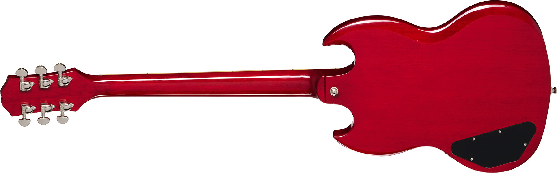 Epiphone Sg Standard Insp. By Gibson 2h Ht Lau - Cherry - Guitarra eléctrica de doble corte. - Variation 1