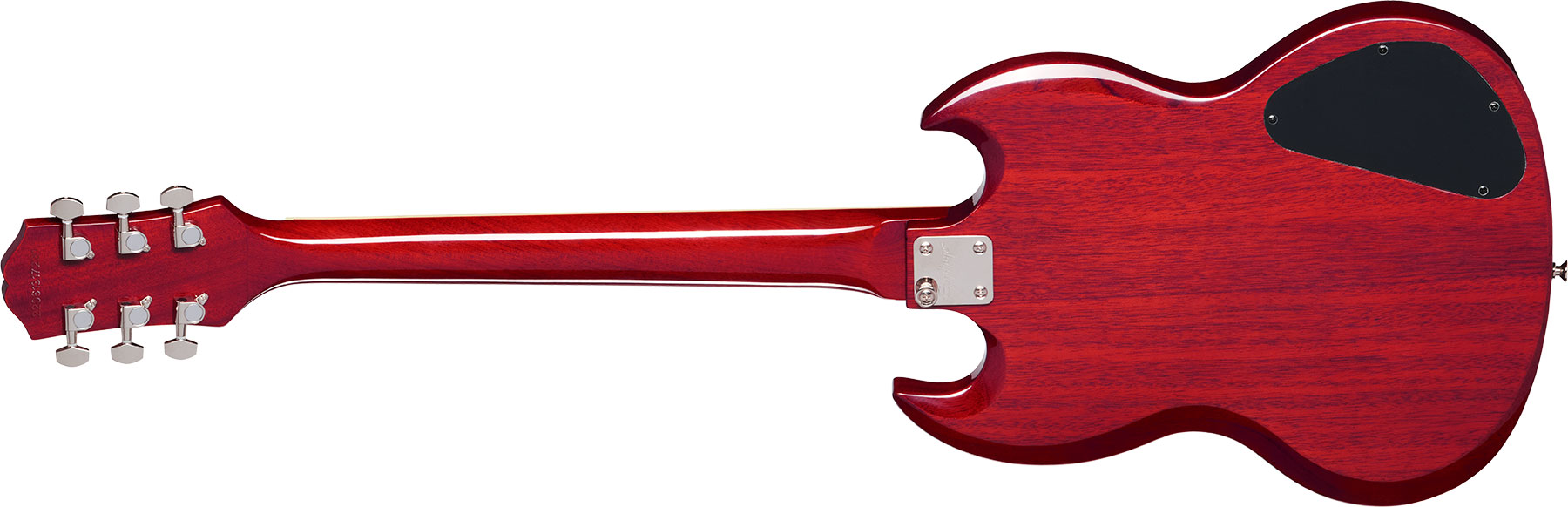 Epiphone Sg Tribute Lh Inspired By / Modern Gaucher 2h Ht Lau - Cherry - Guitarra eléctrica de doble corte. - Variation 1