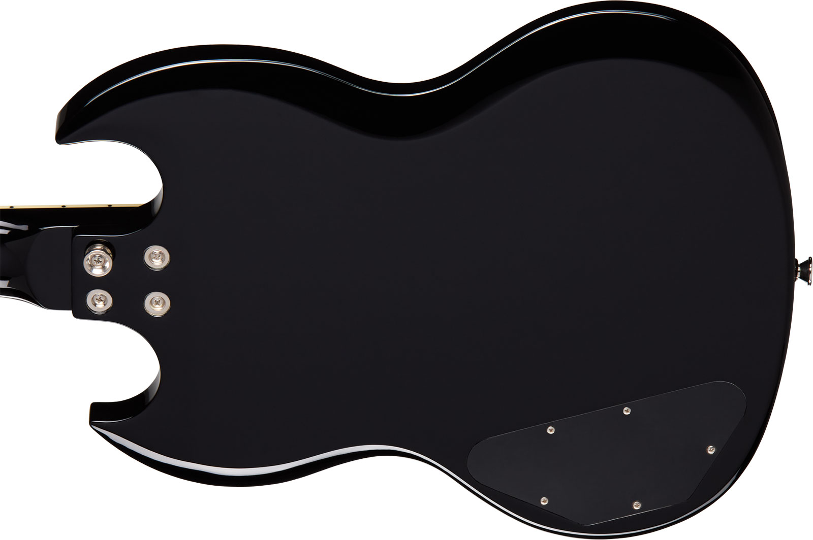 Epiphone Sg Tribute Plus Ibg 2h Ht Lau - Ebony Burst - Double cut gitaar - Variation 4
