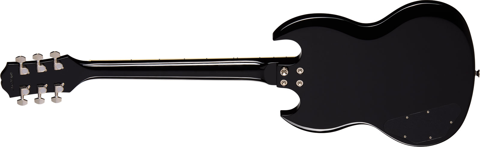 Epiphone Sg Tribute Plus Lh Gaucher Ibg 2h Ht Lau - Cherry Burst - Double cut gitaar - Variation 1