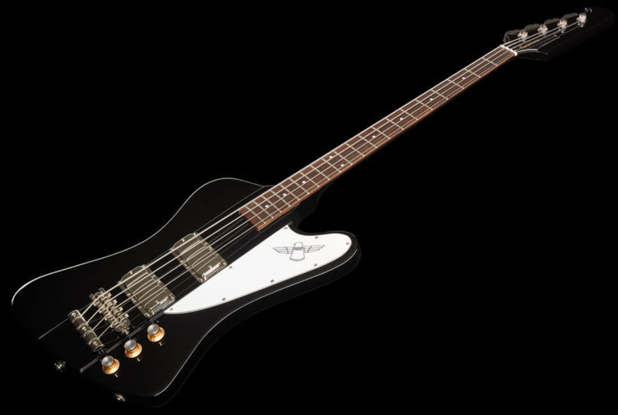 Epiphone Thunderbird 60s Bass Lau - Ebony - Solid body elektrische bas - Variation 2