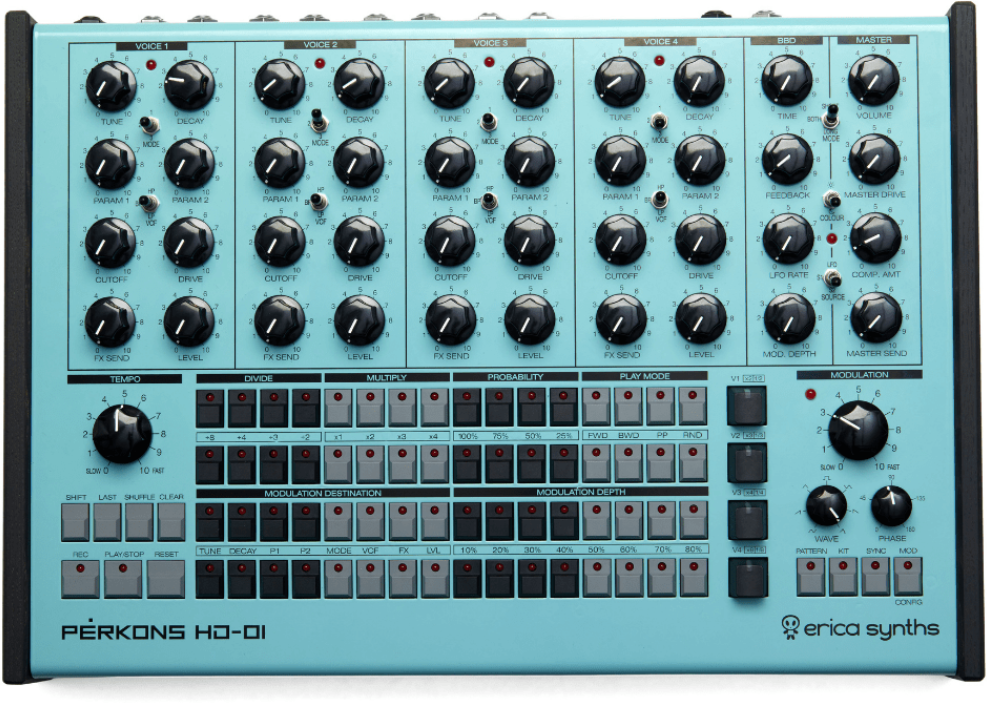 Erica Synths Perkons Hd-01 - Drummachine - Main picture