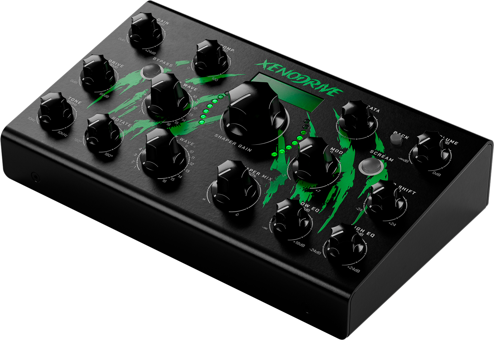 Erica Synths Xenodrive - Reverb/delay/echo effect pedaal - Variation 1