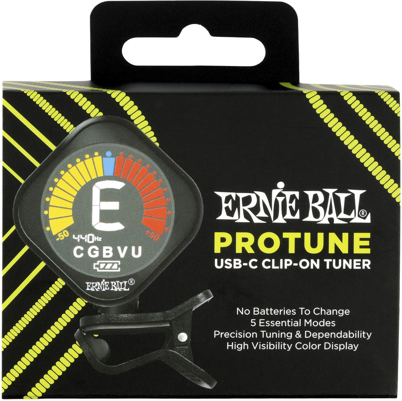 Ernie Ball Accordeur Pro Tune Rechargeable Via Usb-c - Gitaarstemmer - Variation 2