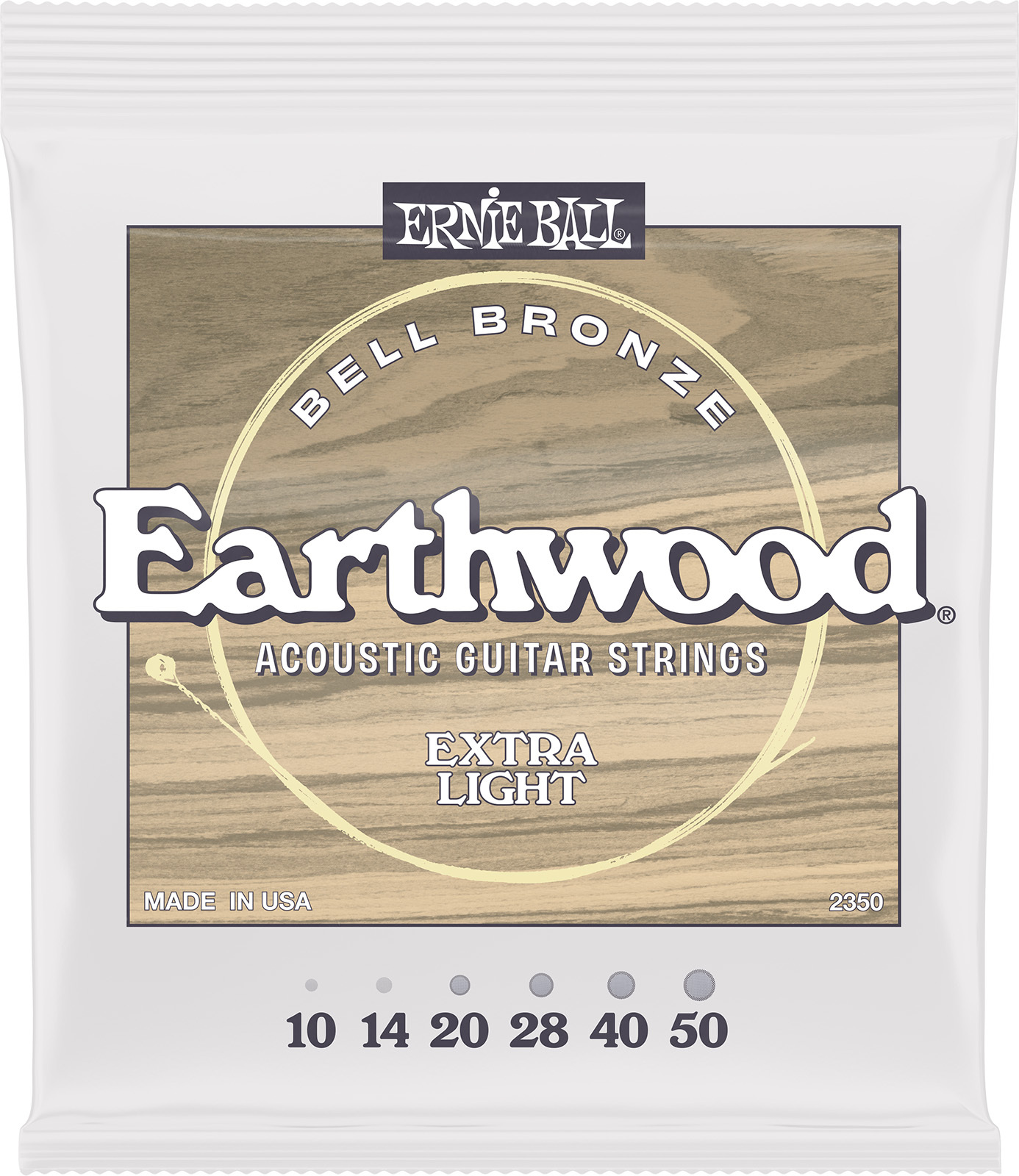 Ernie Ball Earthwood Bell Bronze Extra Light 10-50 - Elektrische gitaarsnaren - Main picture