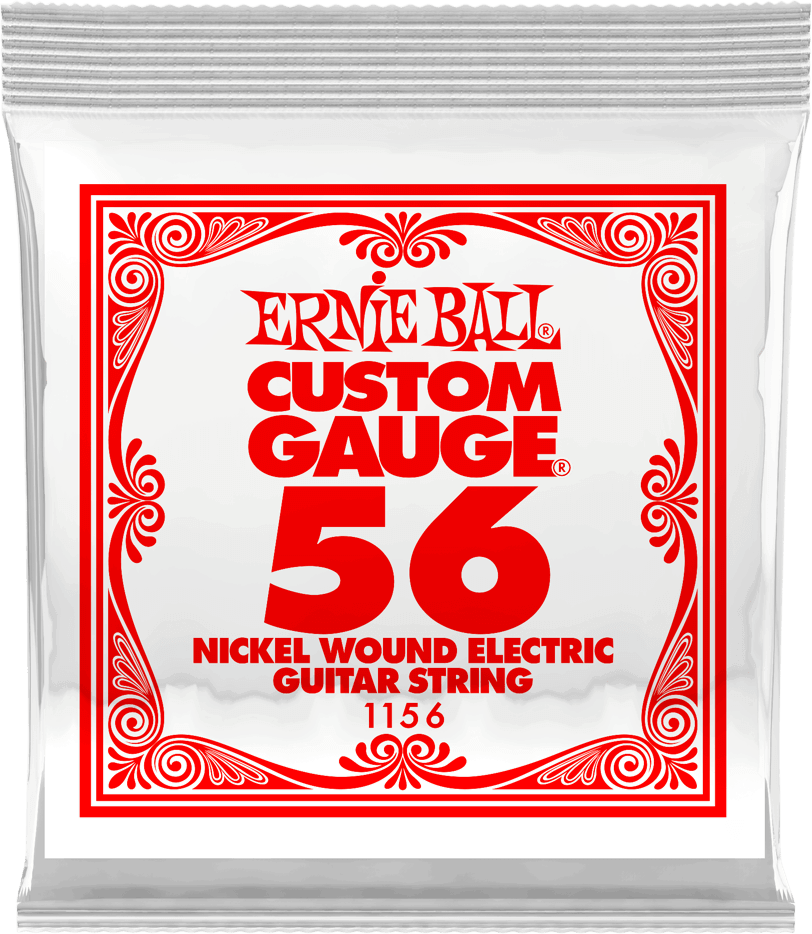 Ernie Ball Corde Au DÉtail Electric (1) 1156 Slinky Nickel Wound 56 - Elektrische gitaarsnaren - Main picture