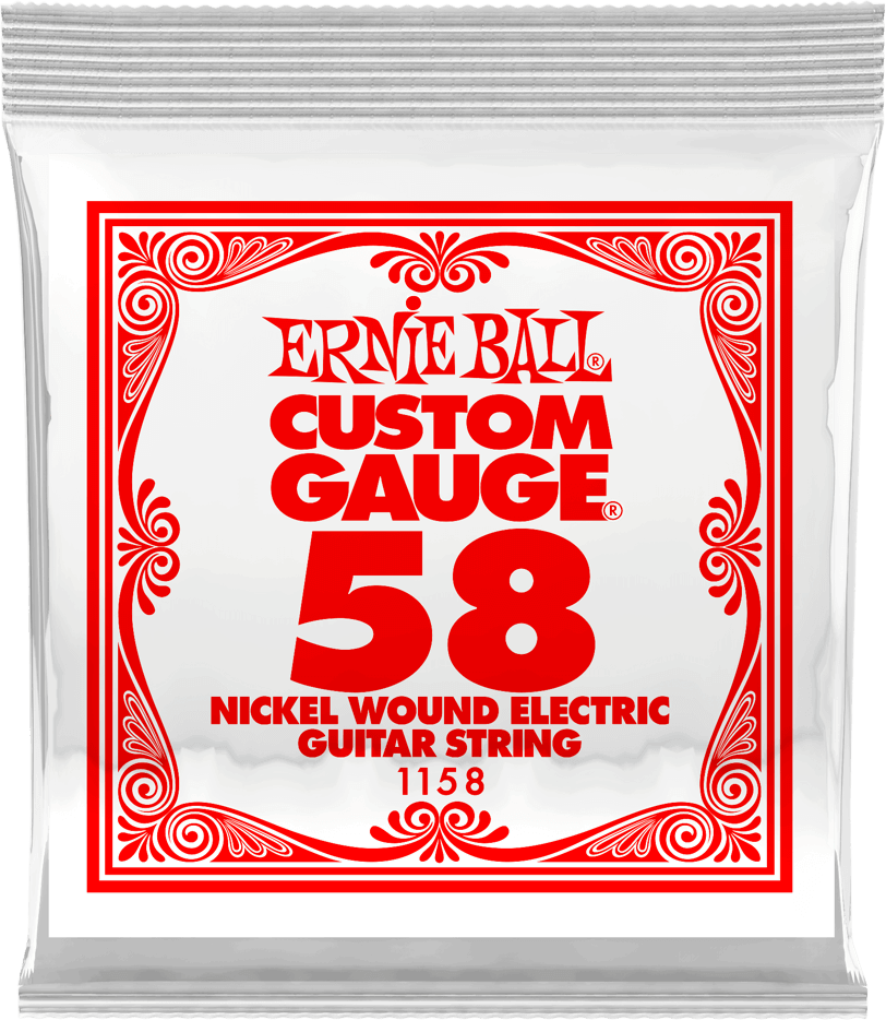 Ernie Ball Corde Au DÉtail Electric (1) 1158 Slinky Nickel Wound 58 - Elektrische gitaarsnaren - Main picture