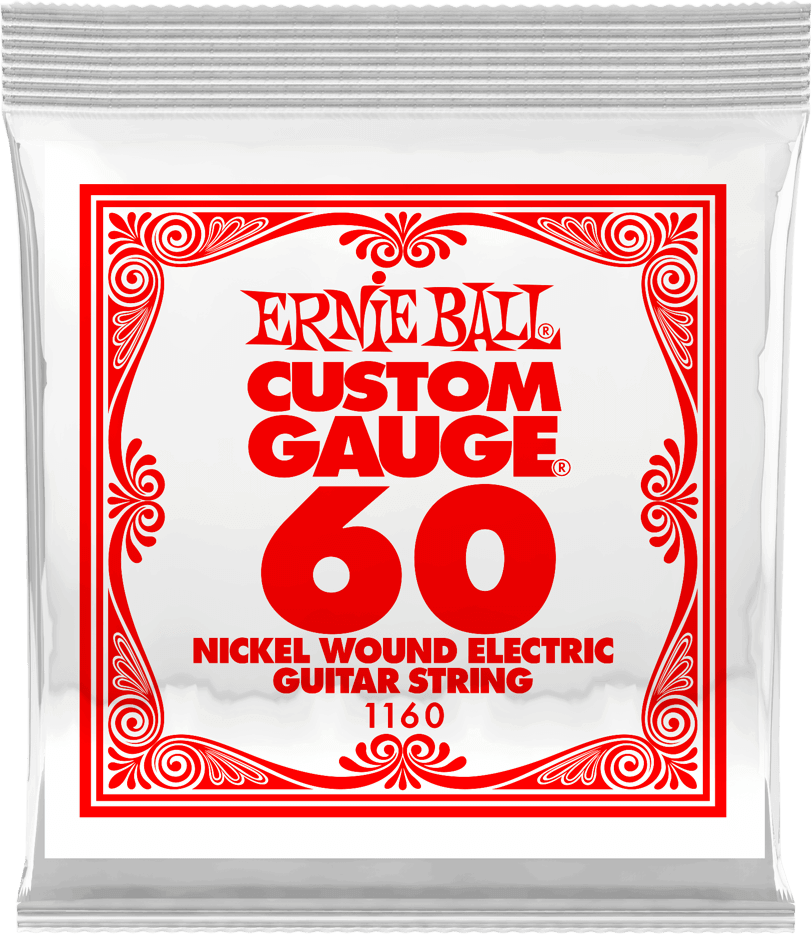Ernie Ball Corde Au DÉtail Electric (1) 1160 Slinky Nickel Wound 60 - Elektrische gitaarsnaren - Main picture
