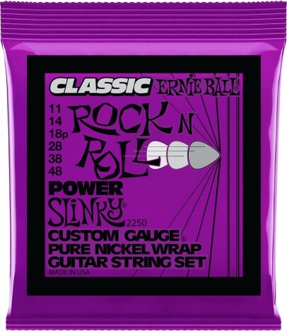 Ernie Ball Jeu De 6 Cordes Electric (6) 2250 Classic Rock N Roll Power Slinky 11-48 - Elektrische gitaarsnaren - Main picture