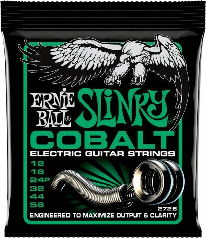 Ernie Ball Jeu De 6 Cordes Electric (6) 2726 Cobalt Not Even Slinky 12-56 - Elektrische gitaarsnaren - Main picture