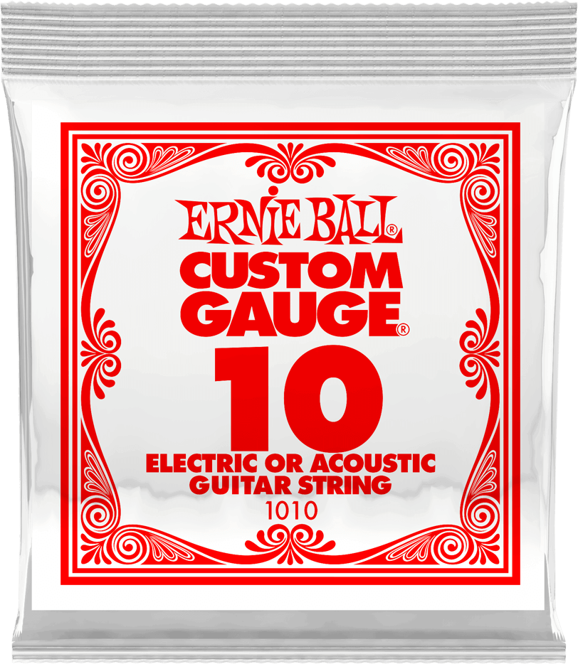 Ernie Ball Corde Au DÉtail Electric / Acoustic (1) 1010 Slinky Nickel Wound 10 - Elektrische gitaarsnaren - Main picture
