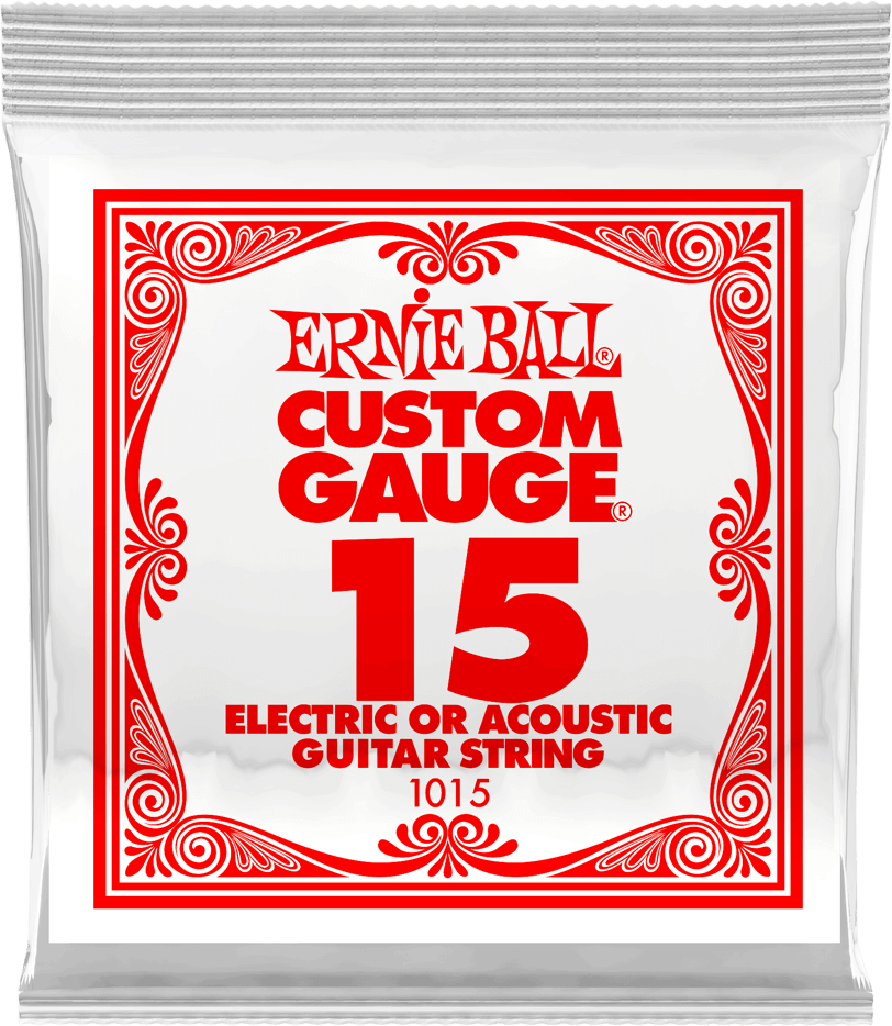 Ernie Ball Corde Au DÉtail Electric / Acoustic (1) 1015 Slinky Nickel Wound 15 - Elektrische gitaarsnaren - Main picture