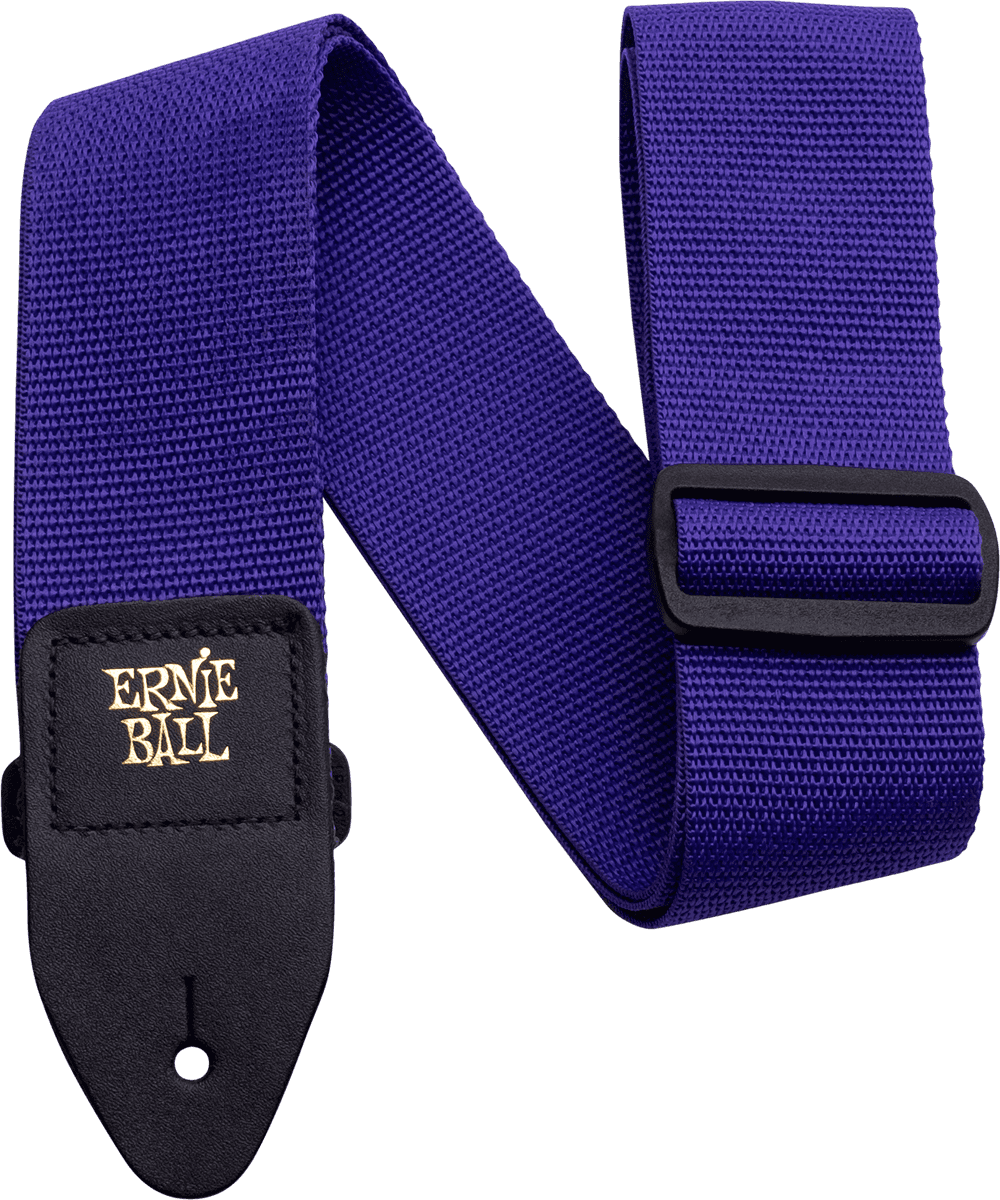 Ernie Ball Polypro 2.inc Guitar Strap Purple - Gitaarriem - Main picture