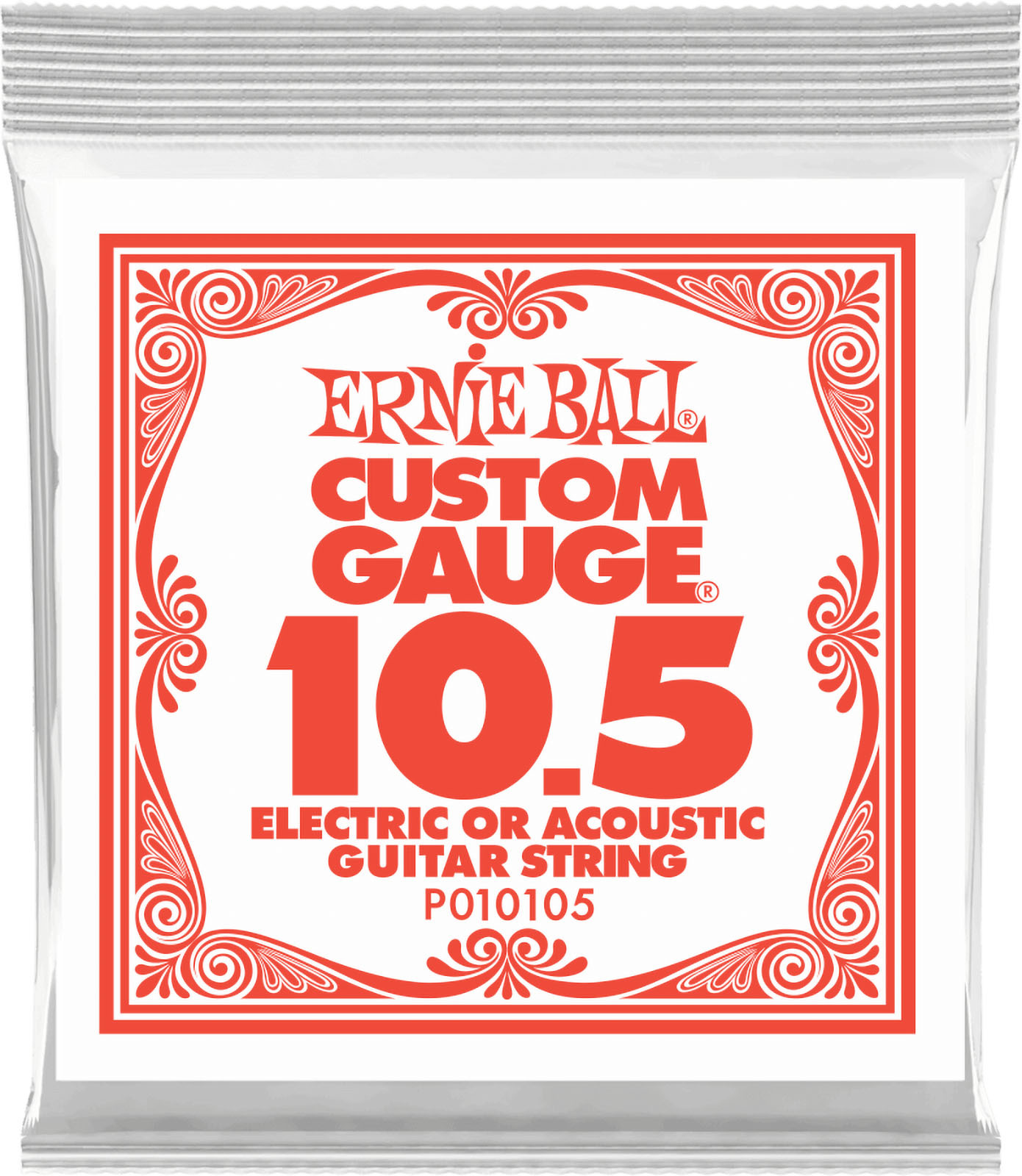 Ernie Ball Jeu De 6 Cordes Slinky Nickel Wound 10,5 - Elektrische gitaarsnaren - Main picture