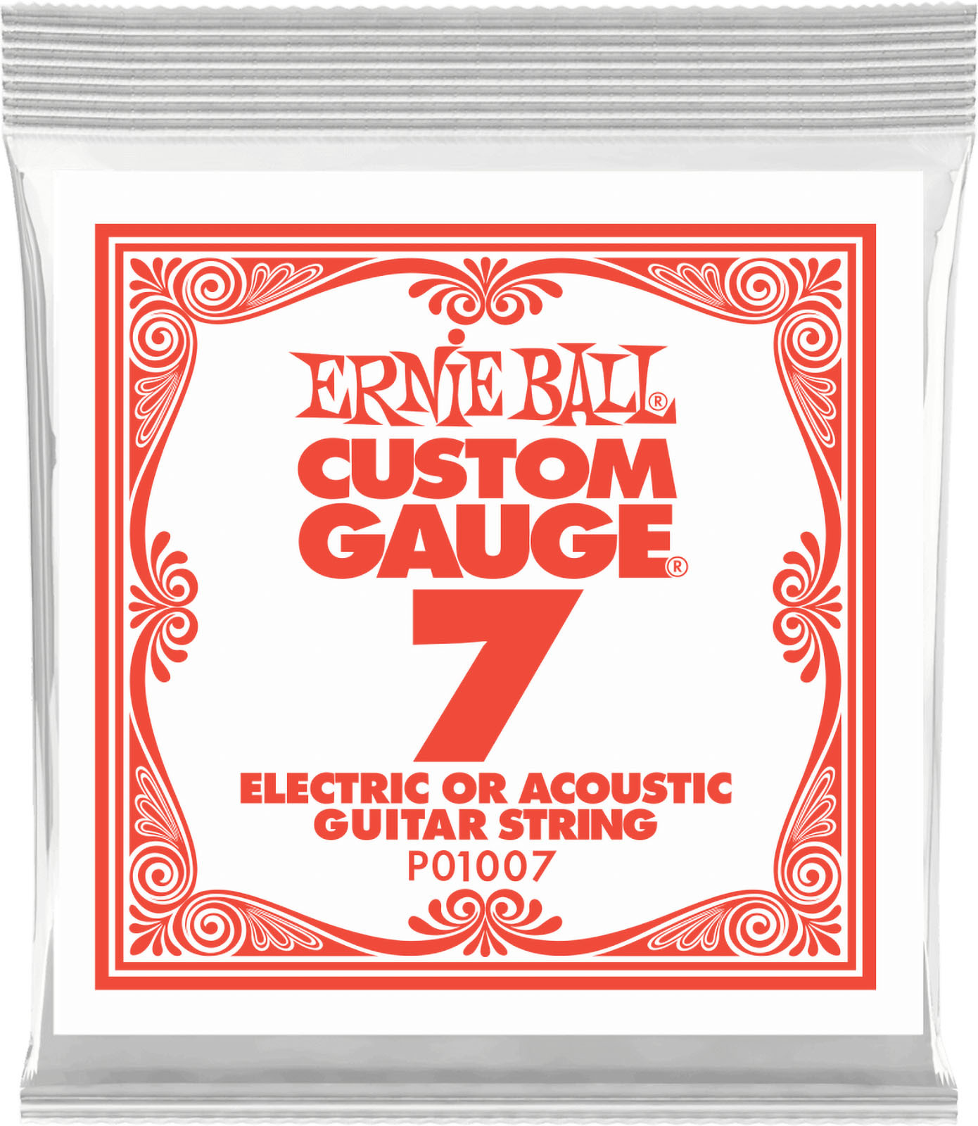 Ernie Ball Corde Au DÉtail Slinky Nickel Wound 7 - Elektrische gitaarsnaren - Main picture