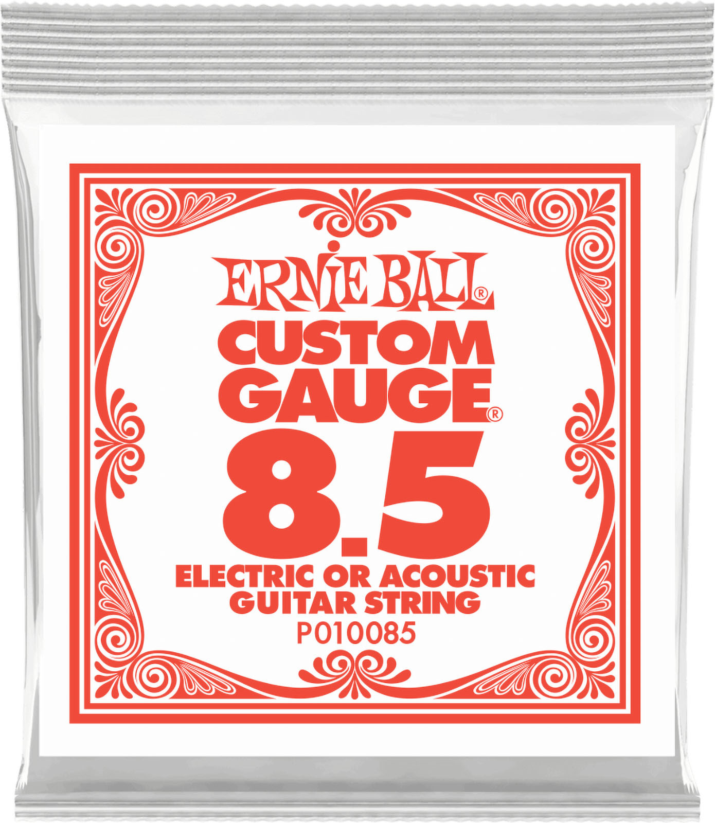 Ernie Ball Jeu De 6 Cordes Slinky Nickel Wound 8,5 - Elektrische gitaarsnaren - Main picture