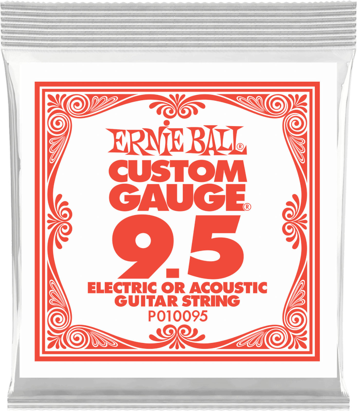 Ernie Ball Jeu De 6 Cordes Slinky Nickel Wound 9,5 - Elektrische gitaarsnaren - Main picture