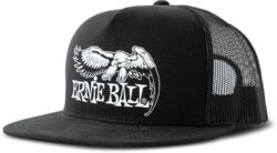 Bier Ernie ball CASQUETTE NOIR - LOGO AIGLE EB BLANC