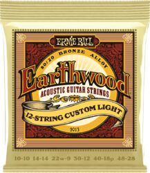 Westerngitaarsnaren  Ernie ball EARTHWOOD 80/20 BRONZE - 12-snarige set