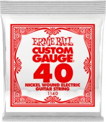 Elektrische gitaarsnaren Ernie ball Electric (1) 1140 Slinky Nickel Wound 40 - Snaar per stuk