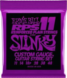 Elektrische gitaarsnaren Ernie ball Electric (6) 2242 RPS Power Slinky 9-46 - Snarenset