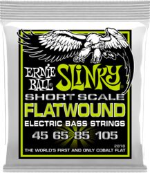 REGULAR SLINKY FLATWOUND SHORT SCALE 45-105