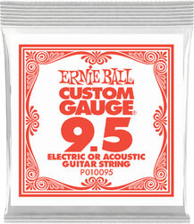 Elektrische gitaarsnaren Ernie ball Slinky nickel wound 9,5 - Snaar per stuk