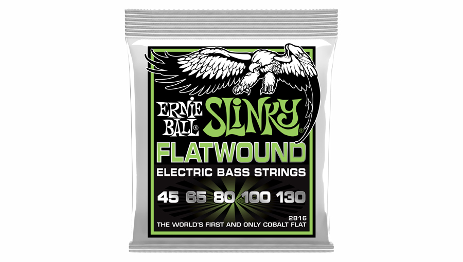 Ernie Ball P02816 5-string Regular Slinky 5-string Flatwound Electric Bass 45-130 - Elektrische bassnaren - Variation 1