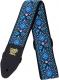 Jacquard Guitar Strap - Indigo Orchid