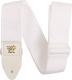 Polypro 2-inches Guitar Strap - White & White