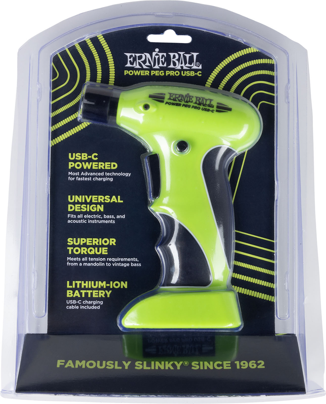 Ernie Ball Power Peg Pro Rechargeable Via Usb-c - Gereedschap set - Variation 3